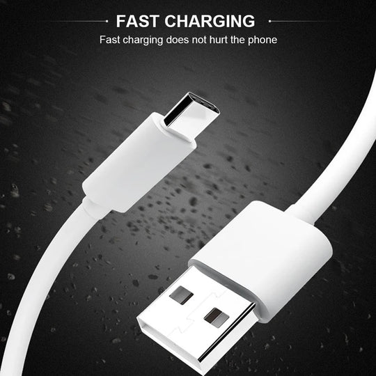 Chargeur USB pour Samsung Galaxy A02S &lt;-&gt; A70 Adaptateur de téléphone à charge rapide 18 W Type-c.