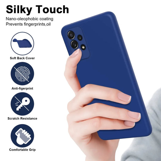 Coque de téléphone pour Samsung Galaxy A collection 4g et 5g. Coque arrière en silicone