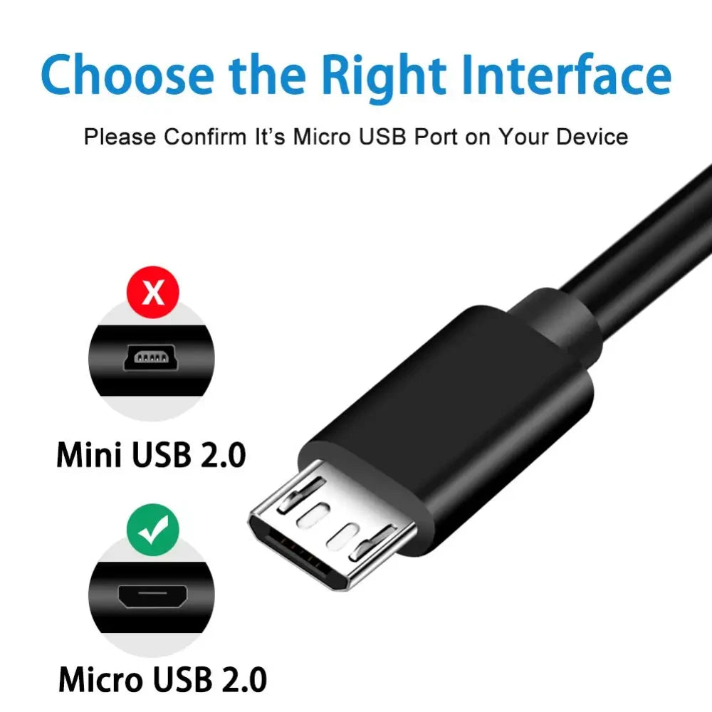 Câble Micro USB 2A Charge Rapide. Câbles pour Android Câble Micro USB Chargeur USB ﻿.