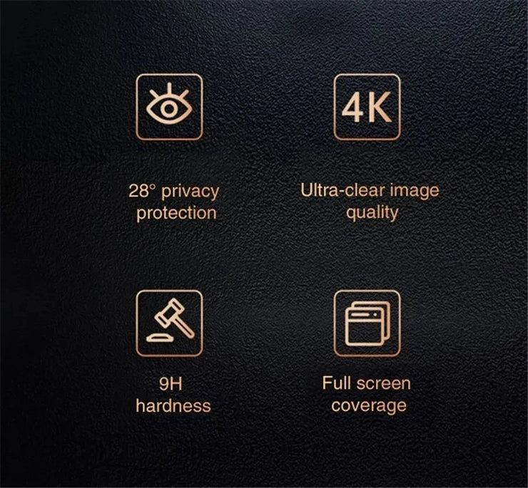 Protection d'écran anti-espion pour iPhone