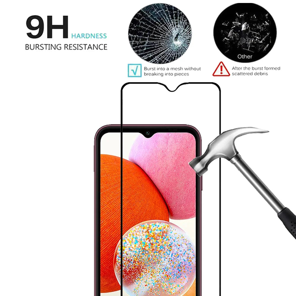 2/4PCS Cristal Templado For Samsung Galaxy A56 A55 A54 A53 Tempered Glass For Samsung A36 A26 A16 A15 A25 A35 Screen Protector Samsung S25 S24 Ultra Phone Protective Film