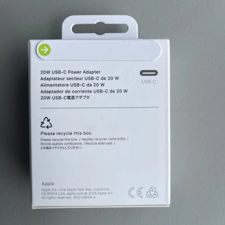 Apple-Chargeur 20W MagSafe ou Câble