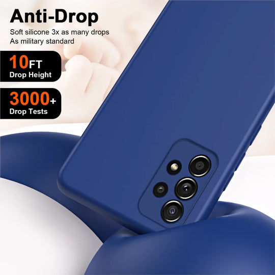 Coque de téléphone pour Samsung Galaxy A collection 4g et 5g. Coque arrière en silicone