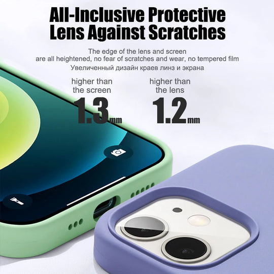 Silicone Phone Case For iPhone.