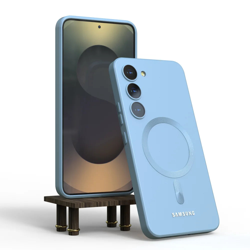 For Samsung Galaxy S25 S24 S23 S22 S21 Plus S20 FE A56 A55 A54 A36 A35 A16 Magnetic Case Shockproof Protective Back Cover Funda
